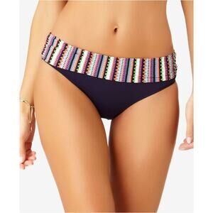 Anne Cole Friendship Bracelet foldover bikini bottom size S
